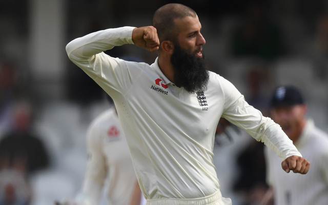 Moeen Ali of England