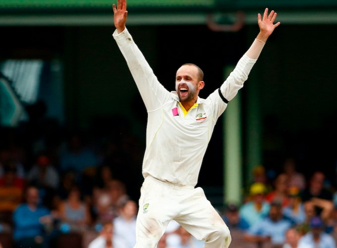 Nathon Lyon who is today Australia’s first choice spinner in the longer format of the game surely finds himself in a funny position while playing at the Adelaide Oval. (Photo Source: Associated Press)