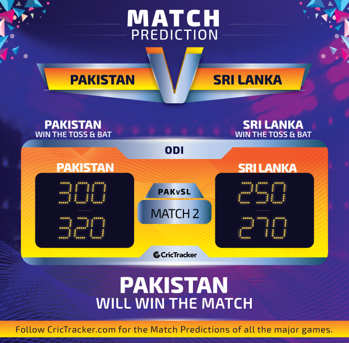 PAKvSL-2nd-ODI-Match-Prediction-Pakistan-VS-Sri-Lanka