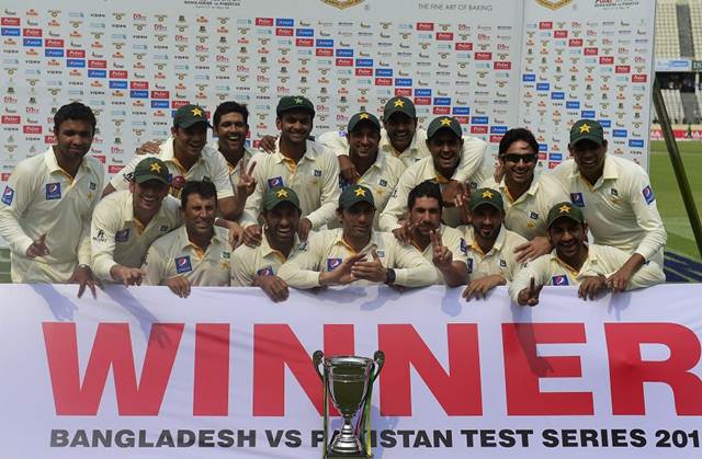 Pakistan test team