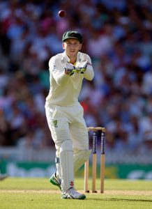 LONDON, ENGLAND - AUGUST 21: Australia wicketkeeper Peter Nevill in action during day two of the 5th Investec Ashes Test match between England and Australia at The Kia Oval on August 21, 2015 in London, United Kingdom. (Photo by Stu Forster/Getty Images)