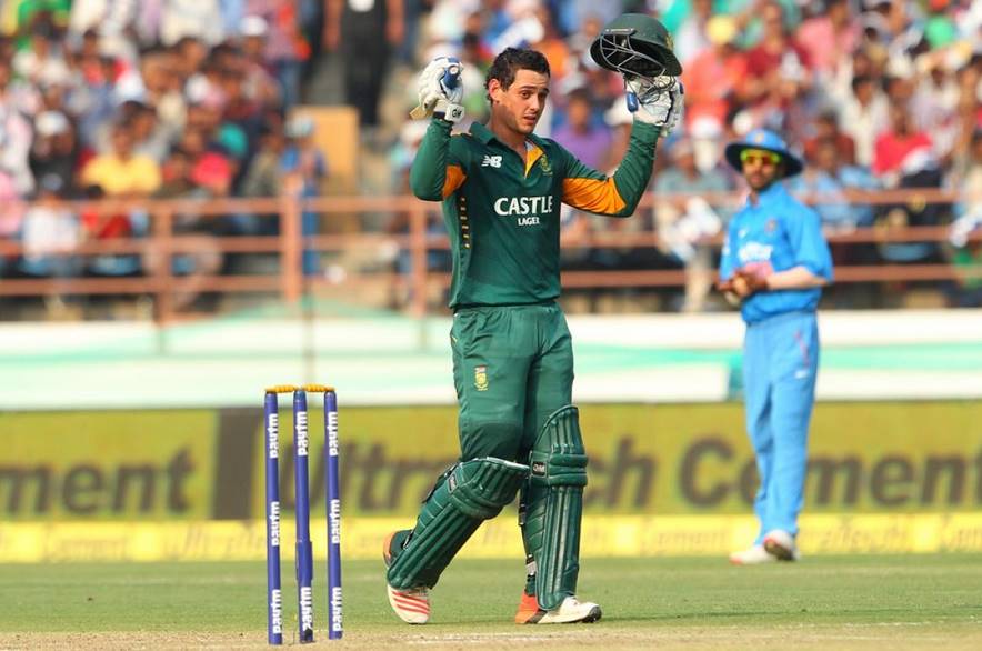 Quinton de Kock Century South Africa vs India