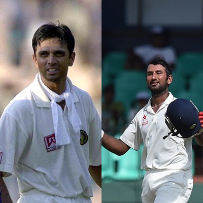 Rahul Dravid & Cheteshwar Pujara