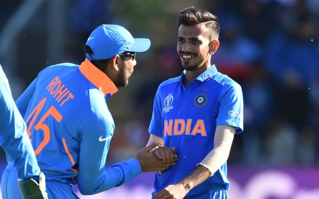 Rohit Sharma and Yuzvendra Chahal