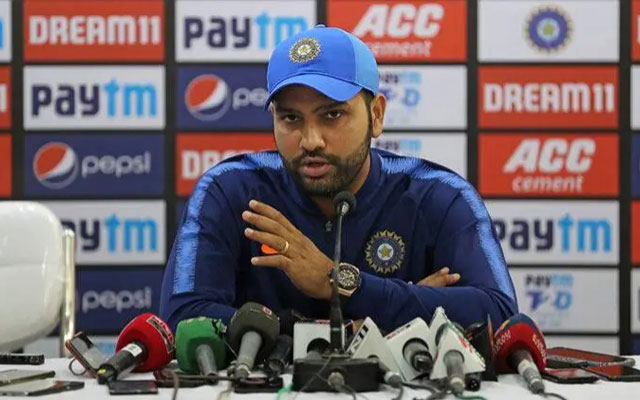 Rohit Sharma in Press conference