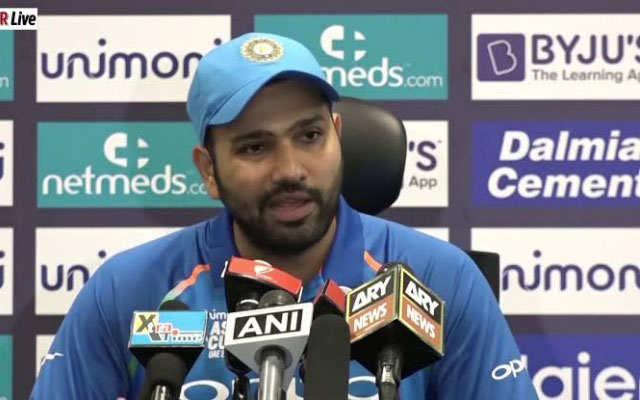 Rohit Sharma in Press conference During Asia Cup in Dubai