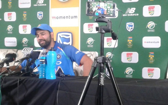 Rohit Sharma in Press conference in South Africa