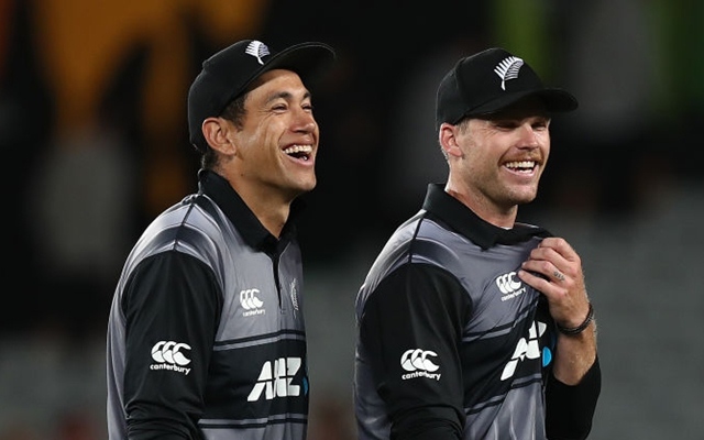 Ross Taylor and Lockie Ferguson