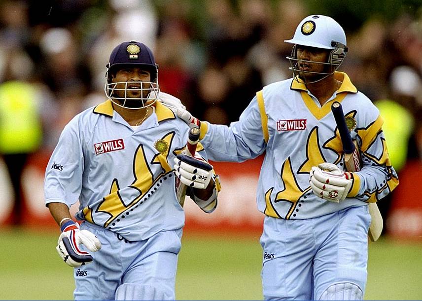 Sachin Tendulkar and Rahul Dravid stand 4th in the list with combined 11037 runs from 241 innings. (Photo Source: Getty Images)