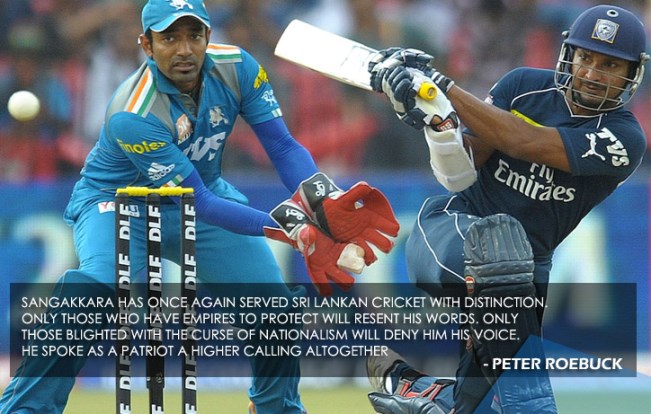 Sangakkara Quote