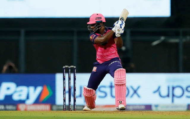 Sanju Samson celebrates his century