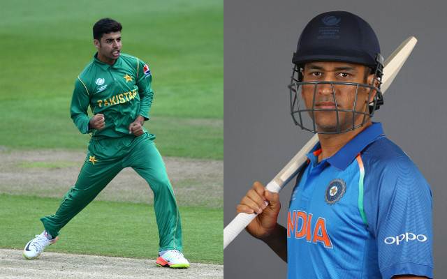 Shadab Khan V MS Dhoni and Yuvraj Singh