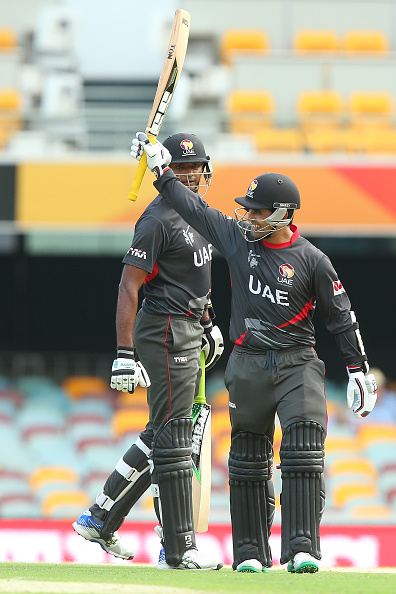 Shaiman Anwar and Amjad Javed added 107 runs for the 7th Wicket. (© Getty Images)