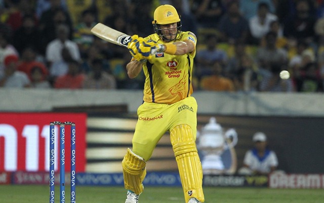 Shane Watson's 185*is the highest individual score in a chase. (Photo Source: BCCI)
