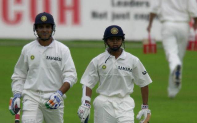 Sourav Ganguly and Parthiv Patel