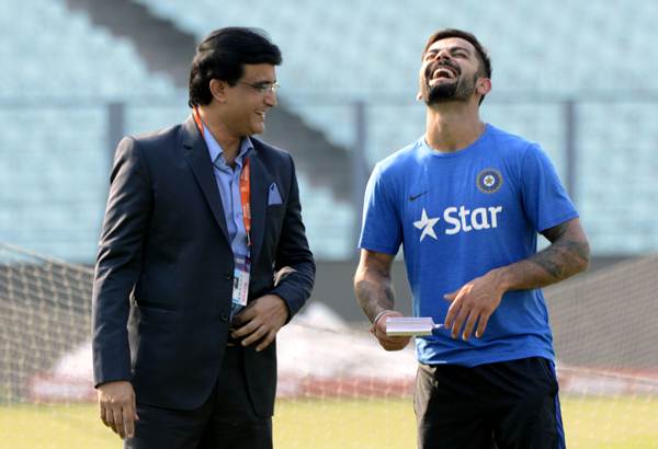 Virat Kohli Sourav Ganguly