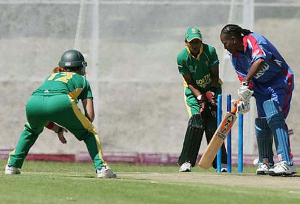 South Africa bundled out Bermuda for an abject 13