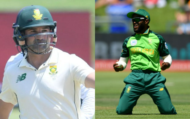 Temba Bavuma and Dean Elgar