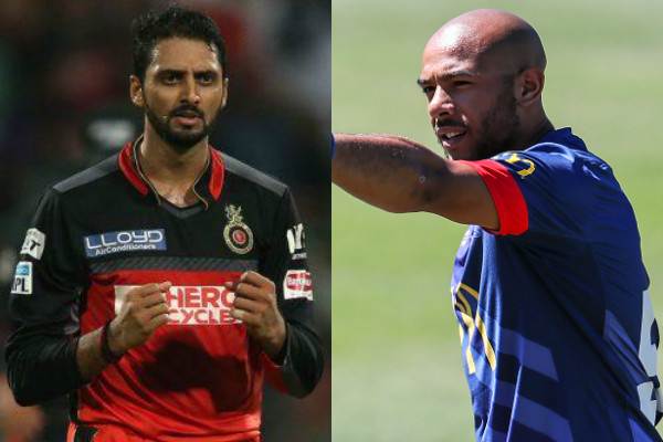 Tymal Mills and Sreenath Aravind