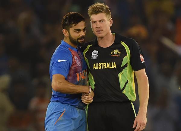 Virat Kohli-James Faulkner World T20