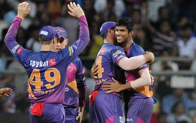 Washington Sundar of Rising Pune Supergiant