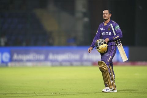Quinton de Kock's season ended with another lean score, Kolkata Knight Riders vs Sunrisers Hyderabad, IPL, Delhi, May 25, 2025