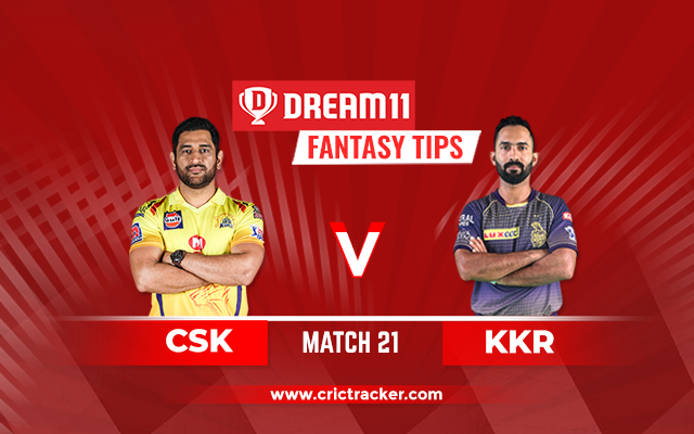 KKR vs CSK IPL 2020 Match 21