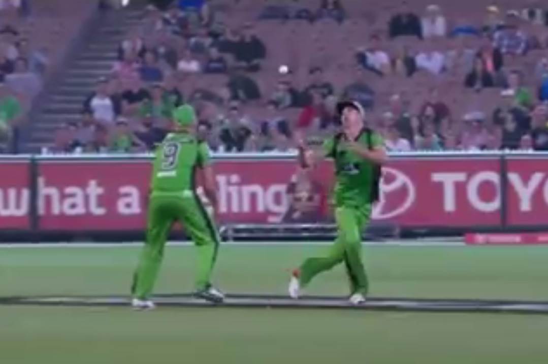 Super funny catch Kevin Pietersen and White