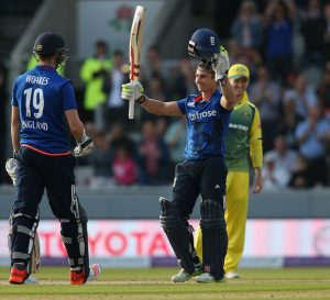 Taylor scored his maiden ODI ton as England secured a convincing win. (© Getty Images)