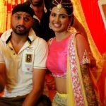 Harbhajan Singh and Geeta Basra