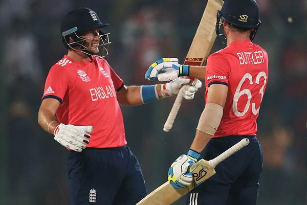 Joe Root and Jos Buttler England