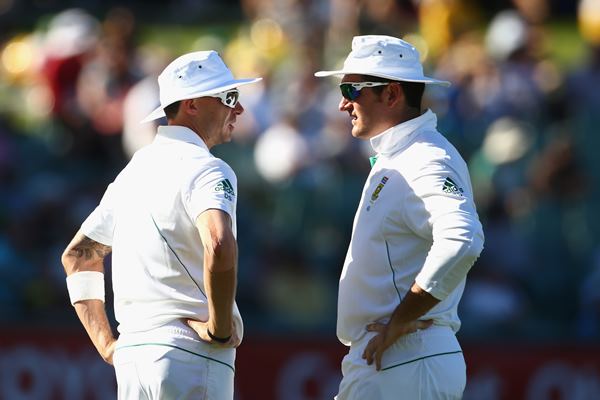 Dale Steyn and Graeme Smith