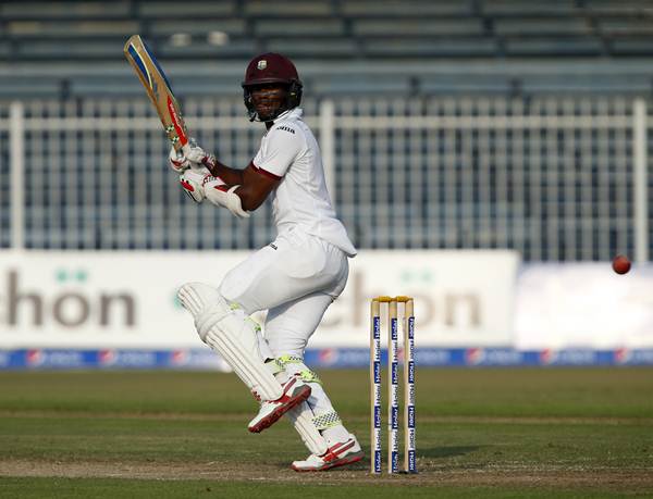 Kraigg Brathwaite of West Indies
