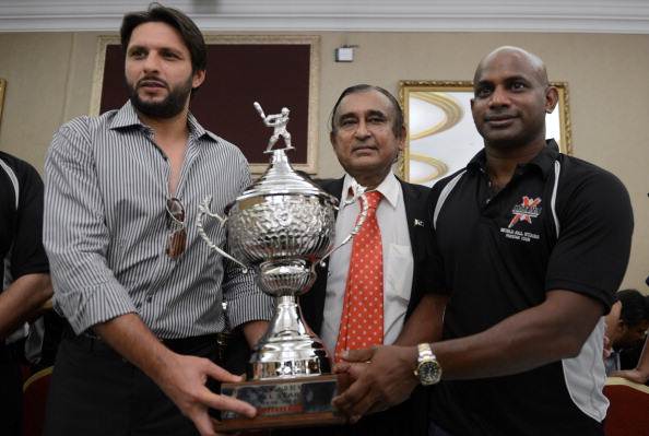 Shahid Afridi and Sanath Jayasuriya