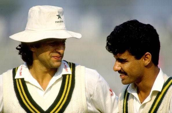 Wasim Akram and Waqar Younis of Pakistan