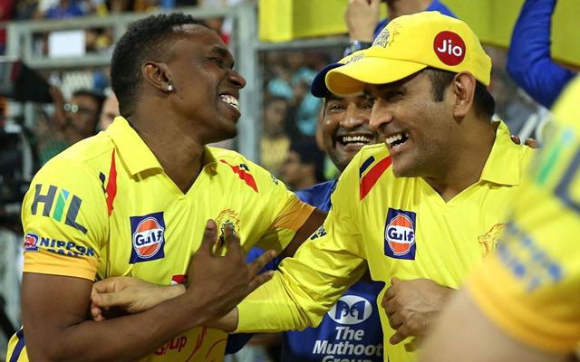 'He is the most humble' - Dwayne Bravo believes MS Dhoni is the biggest ...