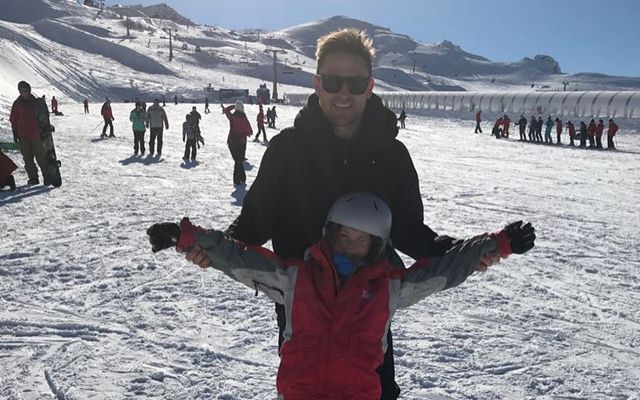Brendon McCullum holidaying