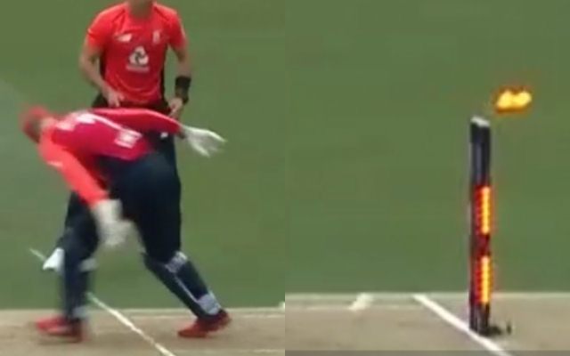 Sam Billings Pulls Off An Ms Dhoni Like Run Out At The Eden Park Against New Zealand 4405