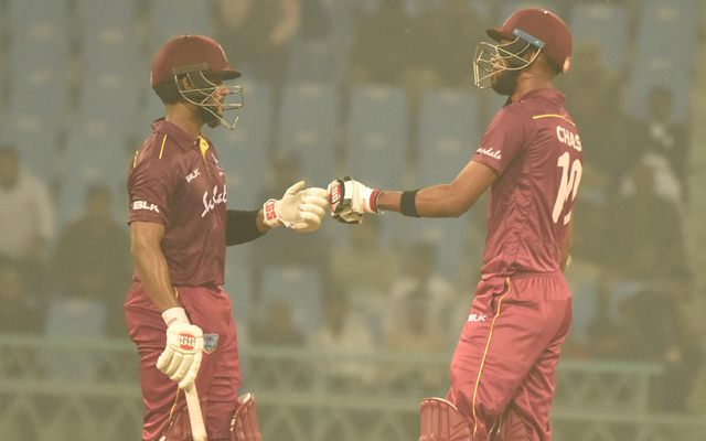 Shai Hope and Roston Chase
