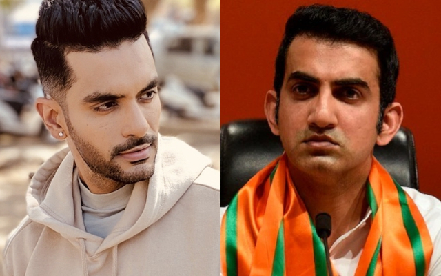 Angad Bedi and Gautam Gambhir
