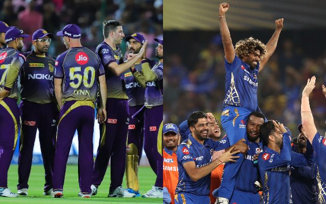 Kolkata Knight Riders and Mumbai Indians