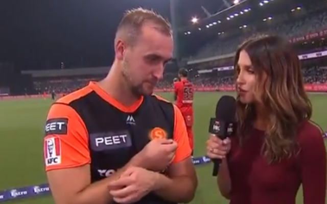How are the crown jewels?' - Erin Holland's asks Liam Livingstone after batsman got hit on his box