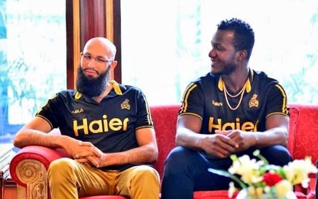 Hashim Amla and Darren Sammy