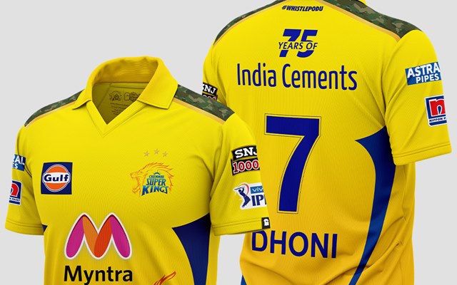 IPL 2021: Why does CSK's new jersey have three stars above the team logo?