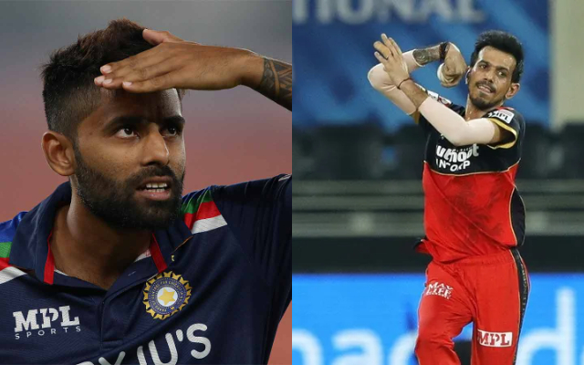 Suryakumar Yadav and Yuzvendra Chahal