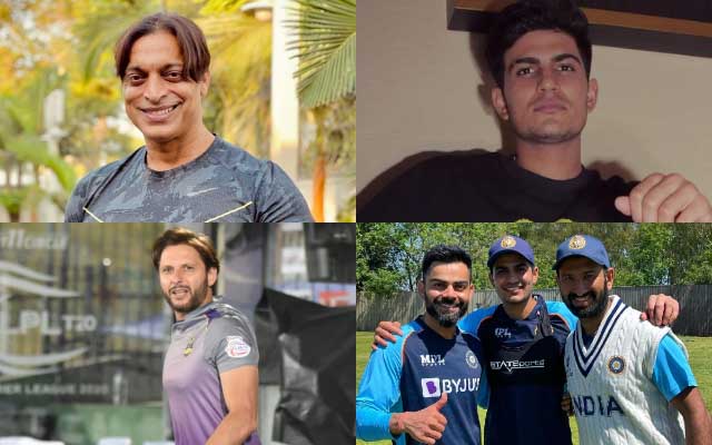 Shoaib Akhtar, Shubman Gill, Shahid Afridi & Virat Kohli
