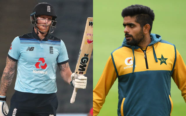 Ben Stokes and Babar Azam