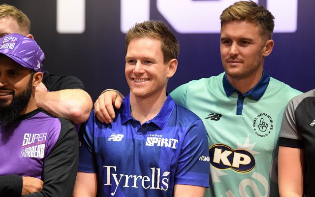 Eoin Morgan and Jason Roy