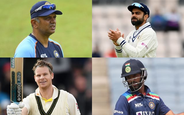 Rahul Dravid, Virat Kohli, Steve Smith, Shikhar Dhawan