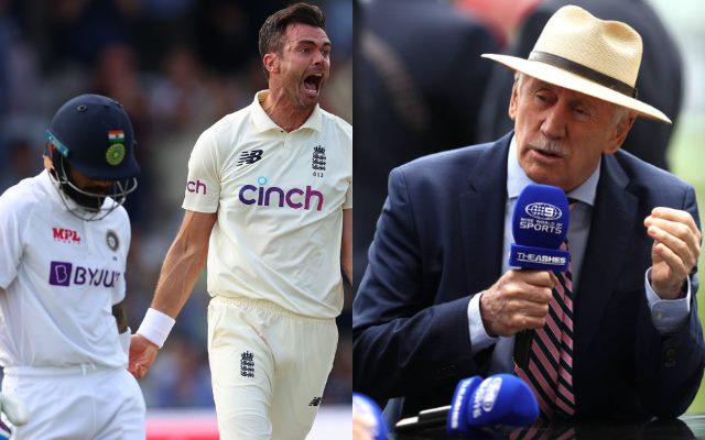Virat Kohli, James Anderson and Ian Chappell